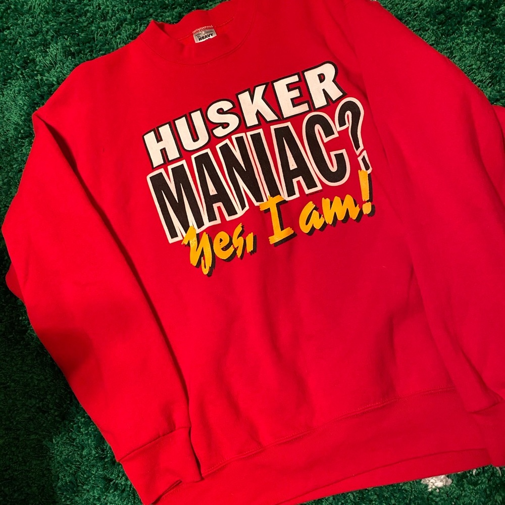 Vintage 90s Nebraska cornhuskers crewneck